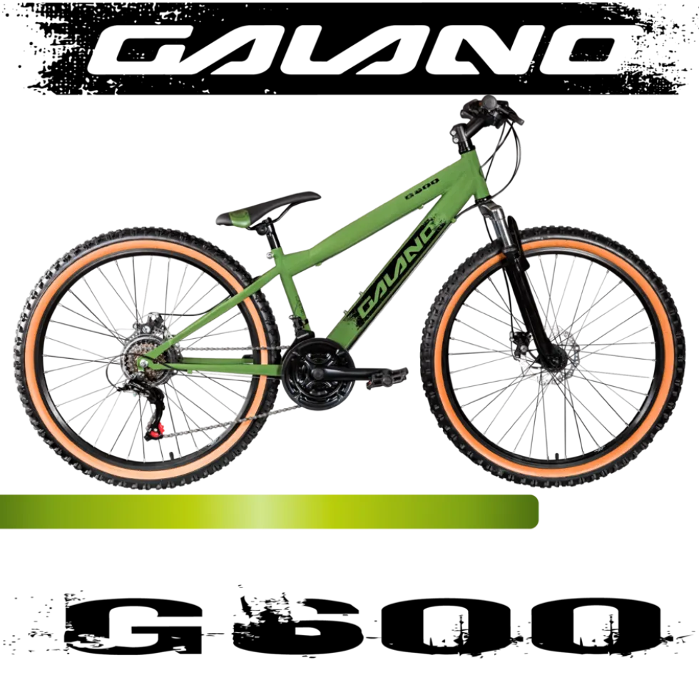 Galano G600 Dirtbike Fahrrad 26 Zoll für Jugendliche und Erwachsene 145 - 165 cm Mountainbike Dirt Bike Cross MTB