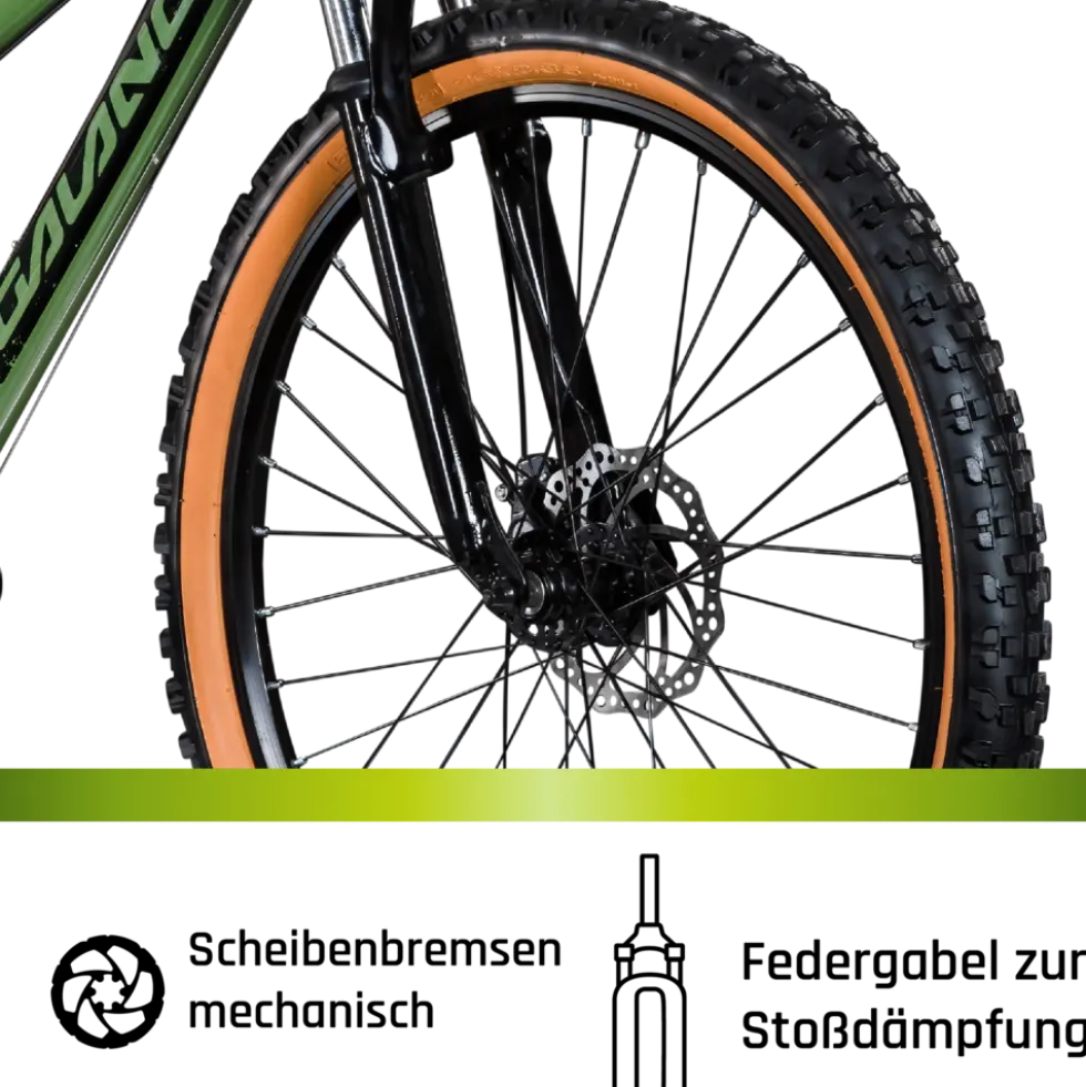 Galano G600 Dirtbike Fahrrad 26 Zoll für Jugendliche und Erwachsene 145 - 165 cm Mountainbike Dirt Bike Cross MTB