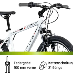 Galano Path Mountainbike Jugendfahrrad ab 160 cm Fahrrad 26 Zoll für Mädchen Jungen oder Erwachsene MTB Hardtail 21 Gänge