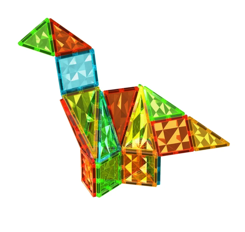 4105 Geomag Magnetic Tiles Gems Rocket 32