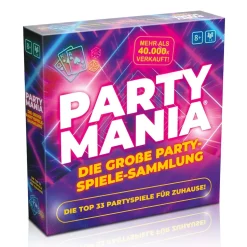 Gomazing Partymania Partyspiele Sammlung mit 33 Spielen ab 8 Jahren