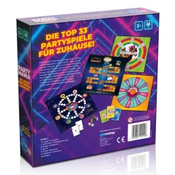 Gomazing Partymania Partyspiele Sammlung mit 33 Spielen ab 8 Jahren