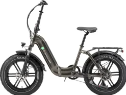 GreenStreet E-Bike Tiefeinsteiger Klapprad GS5 250 W 20 Zoll anthrazit
