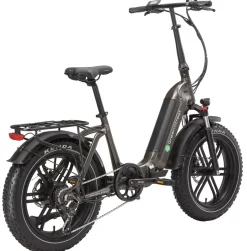 GreenStreet E-Bike Tiefeinsteiger Klapprad GS5 250 W 20 Zoll anthrazit