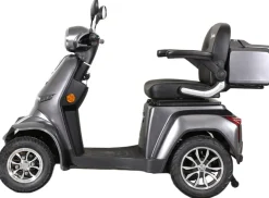 GreenStreet Elektromobil E-Mover Deluxe 1000 W 20 km/h dunkelgrau inkl. Topcase