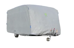 GreenYard Abdeckplane für Wohnwagen oder Wohnmobile Größe M 550 x 250 x 220 cm