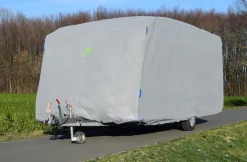 GreenYard Abdeckplane für Wohnwagen oder Wohnmobile Größe XL 670 x 250 x 220 cm