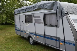 GreenYard Wohnwagen Schutzdach 850 cm Schutzhülle Wohnmobil Abdeckung Dach Garage