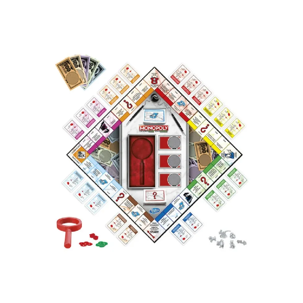 Hasbro - Brettspiel - Monopoly Falsches Spiel (deutsch/französisch) Gesellschaftsspiel