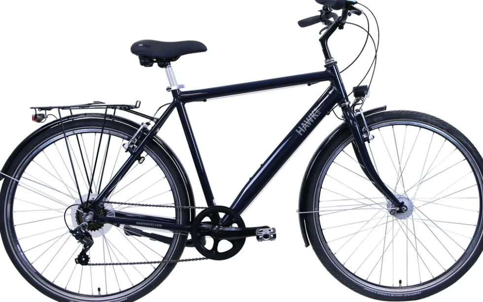 Hawk Citytrek Easy Gent Cityrad Herren 28 Zoll 55 cm Diamant - Anthrazit