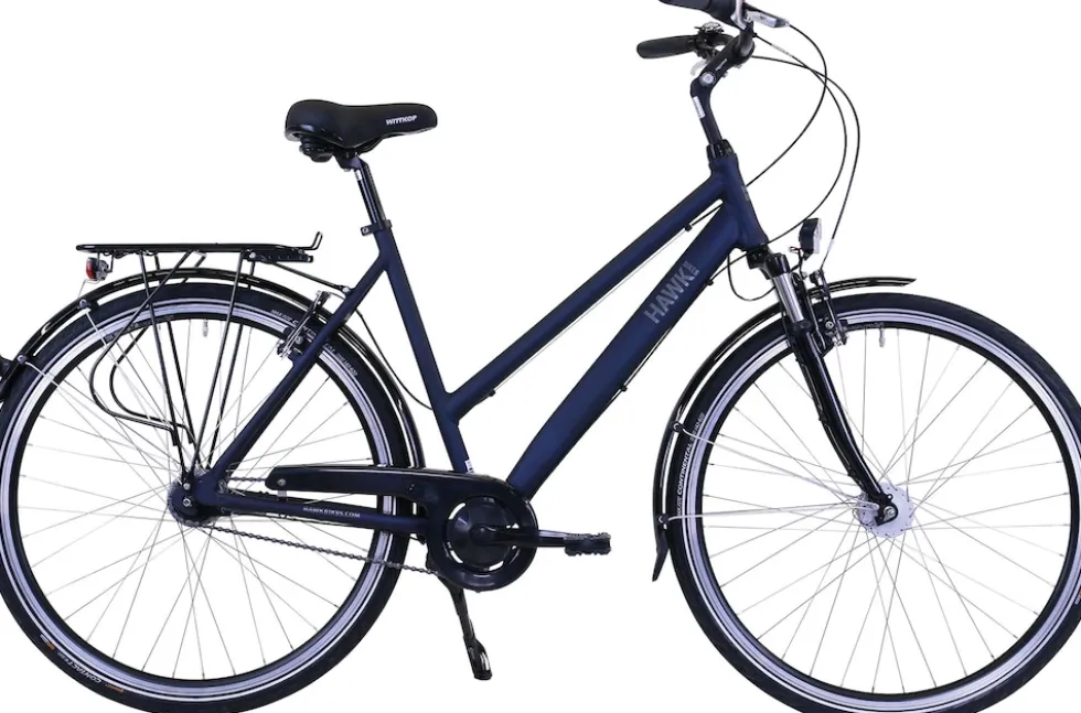 Hawk Citytrek Lady Deluxe Cityrad Damen 28 Zoll 53 cm Trapez - Anthrazit