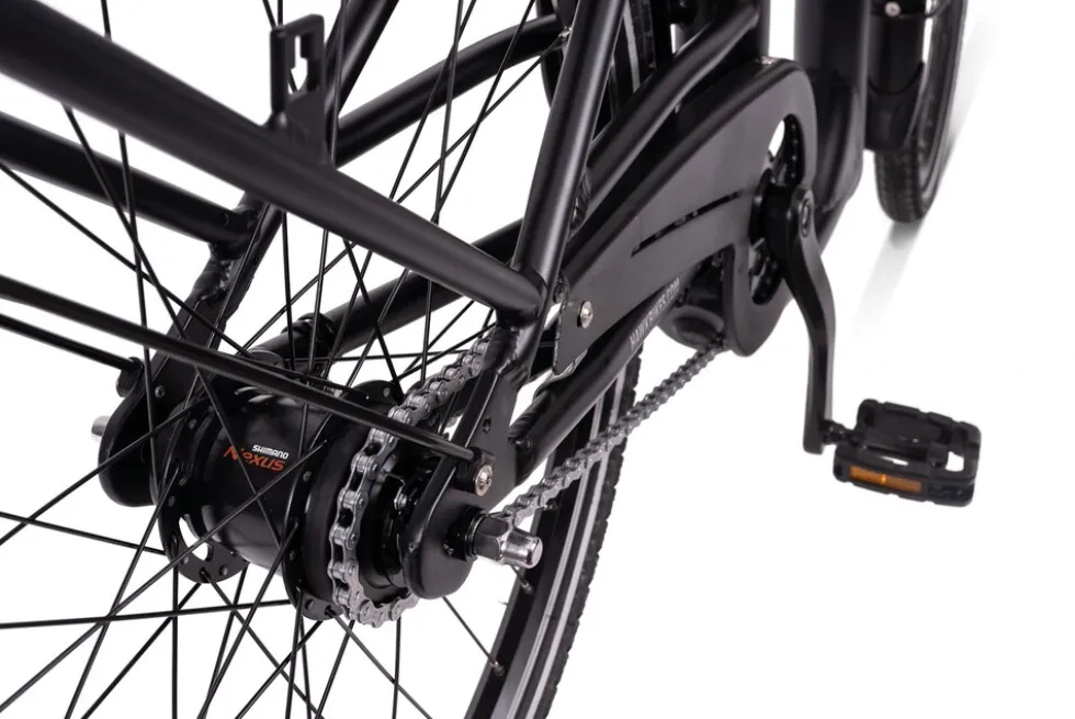 Hawk E-City Comfort E-Cityrad Damen 26 Zoll 44 cm Wave - Schwarz