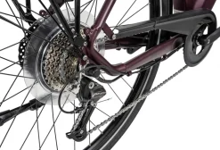 Hawk E-Trekking Lady E-Trekkingrad Damen 28 Zoll 50 cm Wave - Bordeaux