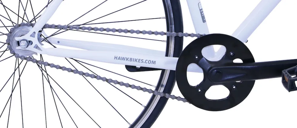 Hawk Vintage Singlespeed Renn-Fitness Herren 28 Zoll 48 cm Diamant - Blau