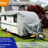HC Outdoor Wohnwagen Abdeckplane Größe L 610 x 250 x 220 cm