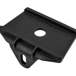 Hebie GFK Adapterplatte für Mittelbauständer Fahrradständer Montage Adapter Ständer Ständerplatte Platte universal
