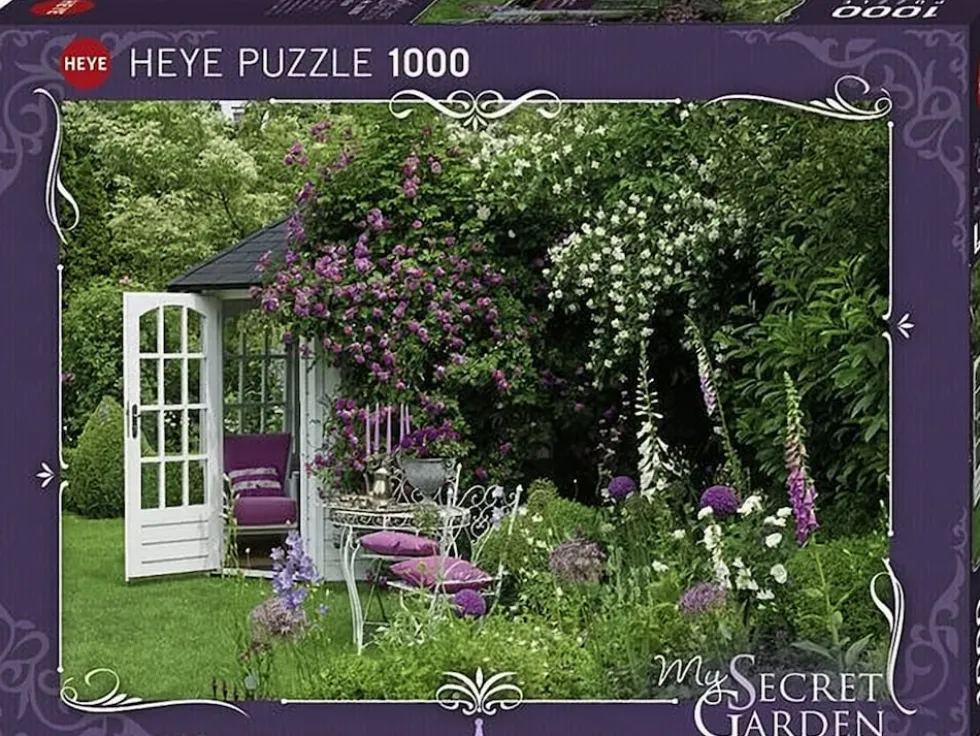 Heye - Standardpuzzle 1000 Teile - My Secret Garden Pavilion