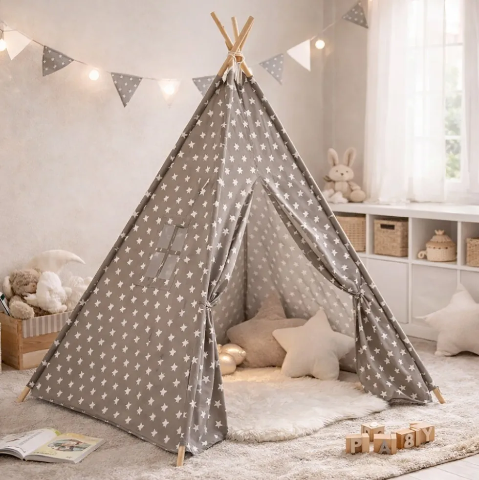 HTI-Line Kinderzimmerzelt Tipi Stars