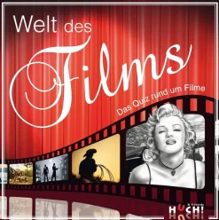 Huch! - Quizspiel - Welt des Films Gesellschaftsspiel Familienspiel Brettspiel Filme Quiz Kino Film