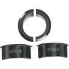 Humpert Ergotec 31,8 auf 25,4 mm Vorbau Adapter Reduzierhülse Lenkervorbau Fahrradvorbau Vorbauadapter Set