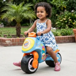 INJUSA Disney Stitch Motorrad Laufrad ab 18 Monate bis 3 Jahre Kindermotorrad Rutscherfahrzeug Neox