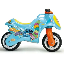 INJUSA Disney Stitch Motorrad Laufrad ab 18 Monate bis 3 Jahre Kindermotorrad Rutscherfahrzeug Neox