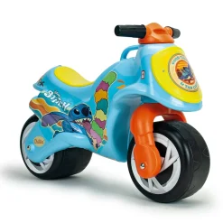 INJUSA Disney Stitch Motorrad Laufrad ab 18 Monate bis 3 Jahre Kindermotorrad Rutscherfahrzeug Neox