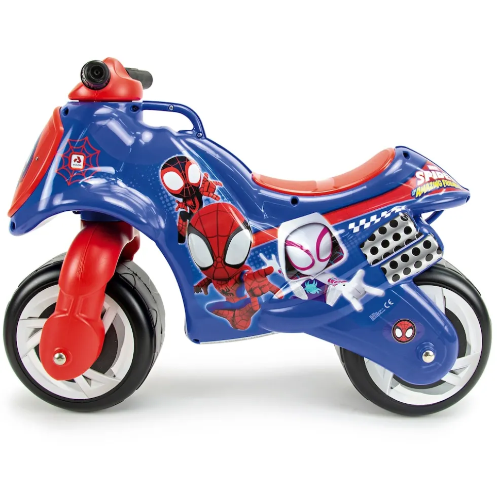 INJUSA Marvel Spidey Laufrad ab 18 Monate Kindermotorrad Rutscherfahrzeug Neox
