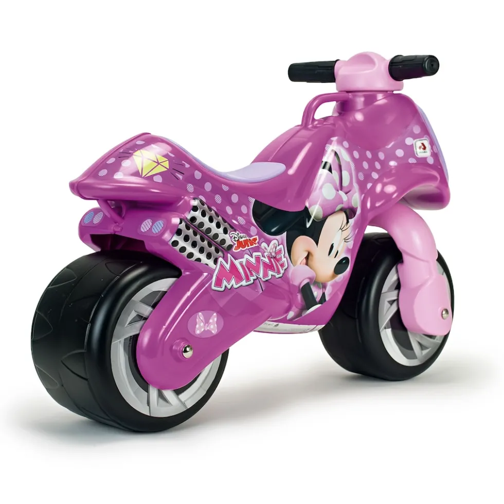 INJUSA Minnie Mouse Kindermotorrad Rutscherfahrzeug Laufrad ab 18 Monaten