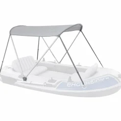 INTEX 68600 - Boots-Überdachung (160x142cm) Dach Schlauchboot Sonnenschutz