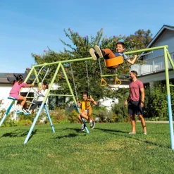 INTEX 44130 - 4er Schaukel-Set (467x254x211cm) Schaukel Stahlgerüst