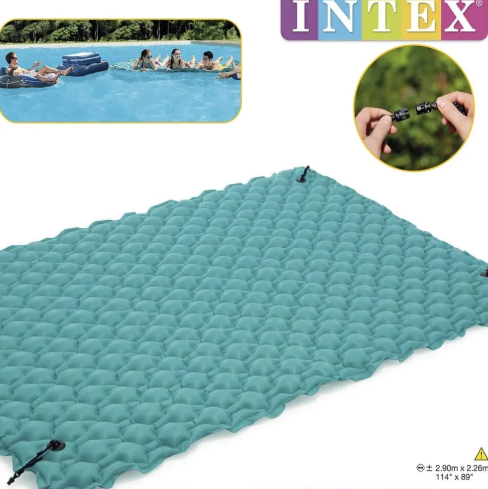 INTEX 56841EU - Luftmatratze - Giant Floating Mat (290x213cm)