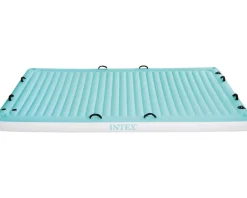 INTEX 56289EU - Luftmatratze - Water Lounge (310x183x18cm) groß, bis 400kg belastbar, 4 Personen