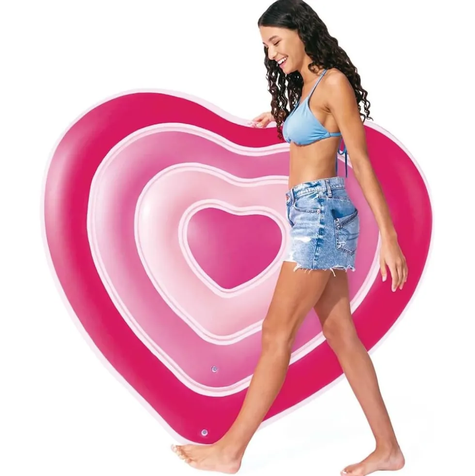 INTEX 58727EU - Schwimminsel - Sweetheart (155x135x25cm) Herz Luftmatratze Floater