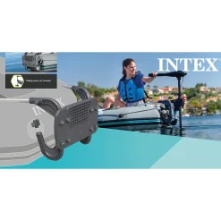 INTEX 68624NP Außenbordmotorbefestigung, bis max 3 PS Motor