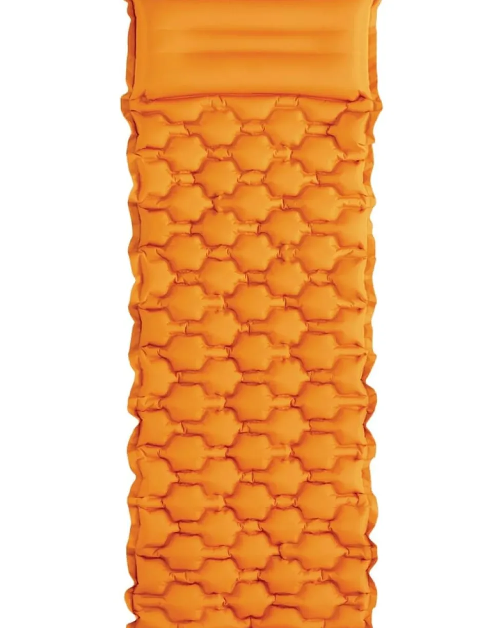 INTEX 64098NP - Luftmatratze - Truaire (orange, 71x191x11cm) Luftbett Campingmatte