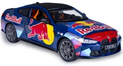 JAMARA BMW M4 Diecast 1:24 blau inkl. Knopfzellen