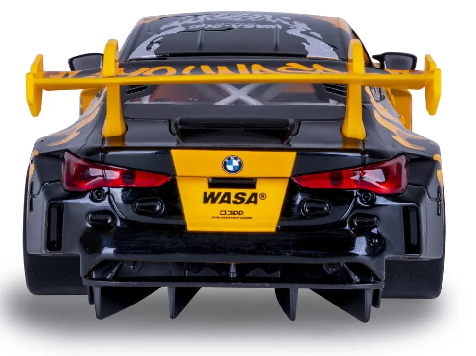 JAMARA BMW M4 GT3 Diecast 1:24 gelb inkl. Knopfzellen