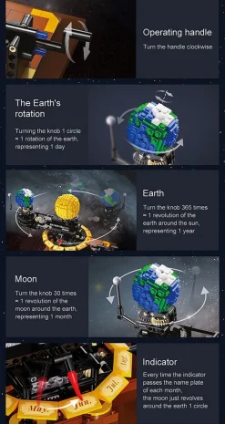 JAMARA CaDA Solar System Bricks
