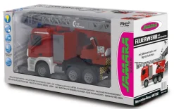 JAMARA Feuerwehr Drehleiter Mercedes-Benz Antos 1:20 2,4GHz mit Spritzfunktion