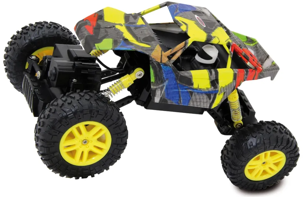 JAMARA Hillriser Crawler 4WD 1:18 gelb 2,4GHz