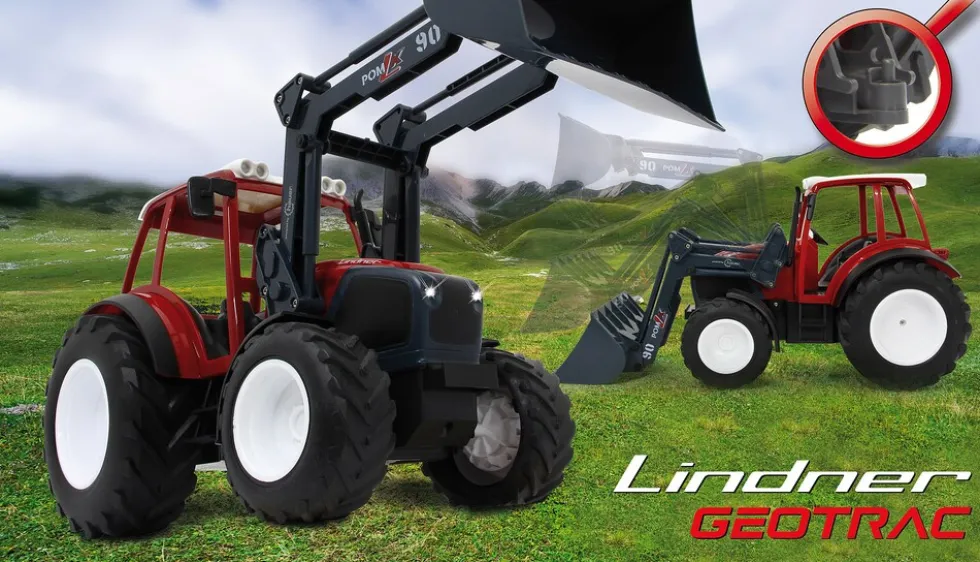JAMARA Lindner Geotrac mit Frontlader 1:16 2,4GHz