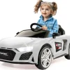 JAMARA Ride-on Audi R8 Spyder weiß 18V Einhell Power X-Change
