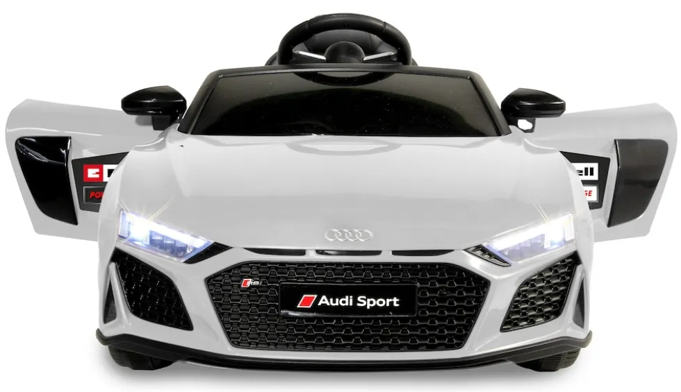 JAMARA Ride-on Audi R8 Spyder weiß 18V Einhell Power X-Change