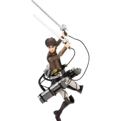 Jazwares KAZ0006 - Total Anime - Attack on Titan - Eren Jaeger Actionfigur mit austauschbaren Körperteilen, ca. 17 cm