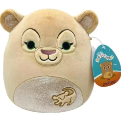 Jazwares SQDI00549 - Disney Der König der Löwen - Squishmallows - Plüschfigur Nala, 20 cm