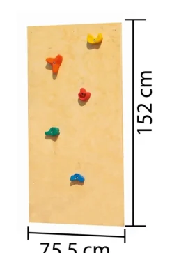 Karibu Kletterwand Classic inkl.Klettersteinen