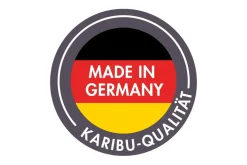 Karibu Spielturm Lotti Satteldach + Rutsche + Doppelschaukel