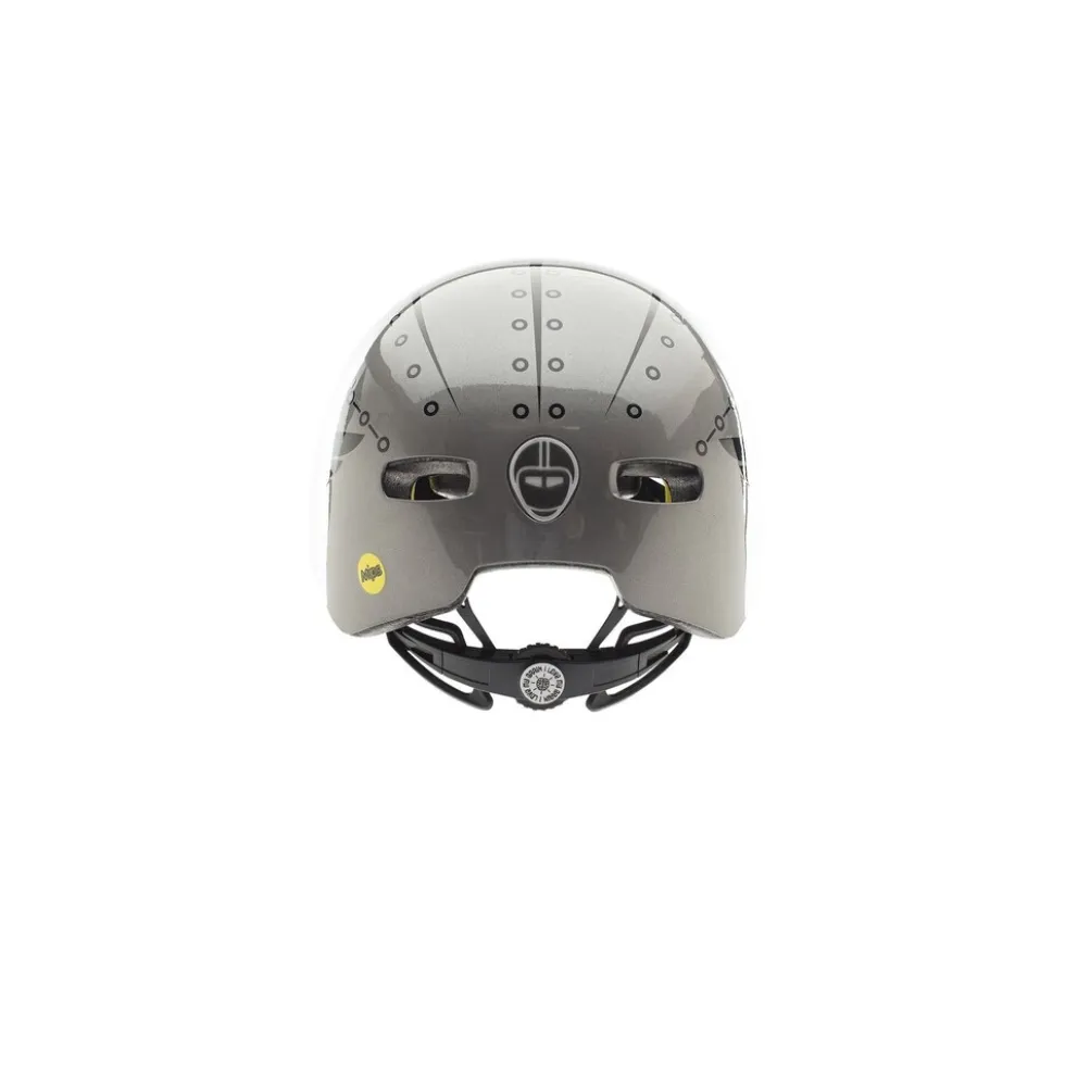 KED Kinder-Fahrradhelm Little Nutty, Robo Boy