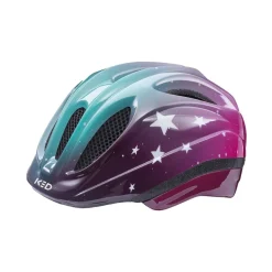 KED Kinderhelm MEGGY II TREND Stars, Pink Aqua Glossy